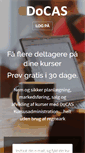 Mobile Screenshot of docas.dk
